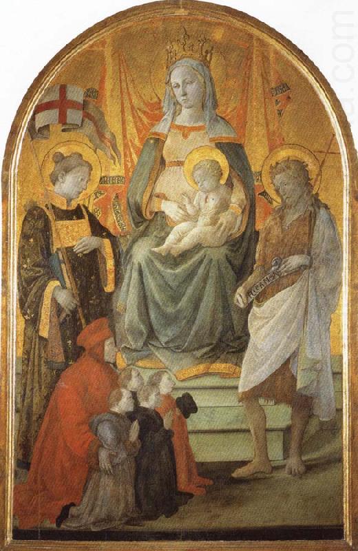 Fra Filippo Lippi Madonna del Ceppo china oil painting image